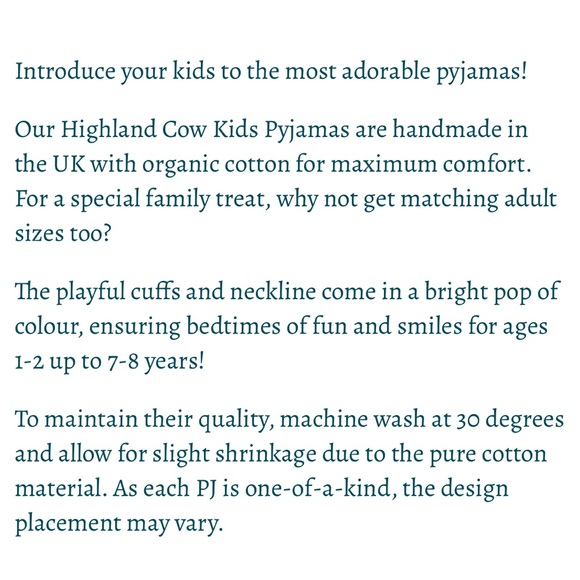 Doctor Mother Other. Organic cotton pajamas EUC - Picture 8 of 9